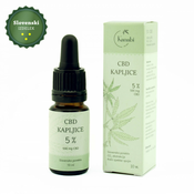 Kanabi CBD kapljice 5 %, 10 ml