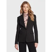 Pinko Suknjič Equilibrato 100987 A0IM Črna Slim Fit
