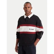 Kappa Polo majica 37284HW Črna Comfort Fit