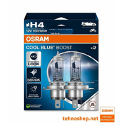 ŽARNICA OSRAM HALOGEN H4 COOL BLUE BOOST 62193CBB-2HB 100/90W 12V P43T 2HB