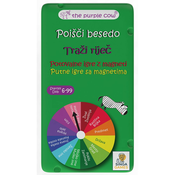 Purple Cow Potovalna igra-Poišči besedo