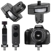Sunnylife Nosilec 1/4-palčni, vrtljiv za 360 stopinj, z nastavitvijo za standardne GoPro kamere