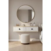 Hanah Home komoda Yuka 120, 120 cm, hrast Sapphire / bela