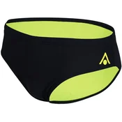 Mens swimsuit aqua sphere essential slip black/yellow m - uk34