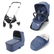 shumee Recaro Sadena 3-v-1 voziček + košara + lahka košara | nebesno modra