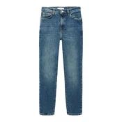 MANGO Kavbojke moder denim