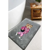 Lessentiel Maison Prostirka za kupatilo Boss Bear, Siva