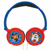 Djecje slušalice Lexibook - Paw Patrol HP015PA, plavo/crvene