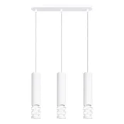 Sollux SL.1693 - Luster na sajli LIRO 3xGU10/10W/230V bela
