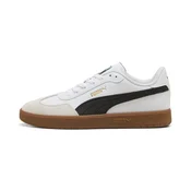 PUMA Ascenso II Sneakers Unisex, Women, White/Black/Gold, 48