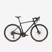 Bicikl Shimano GRX 2x12v, AF gravel crni