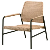ULRIKSBERG Fotelj, ratan/antracit