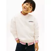 TOMMY HILFIGER Majica  rdeča / črna / bela