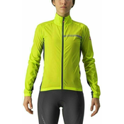 Castelli Squadra Stretch W Jacket Electric Lime/Dark Gray S