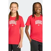 Adidas J COLLEG T, maja o.kr, rdeča JYD40