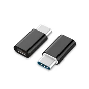 A-USB2-CMmF-01 Gembird microUSB 2.0 na Type-C adapter (CM/MicroUSB-F), black