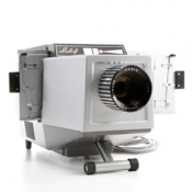 Linhof kabinski diaprojektor 6x7, rabljen