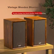 Saida Set Bluetooth zvucnika V-123, HiFi, USB, Braon