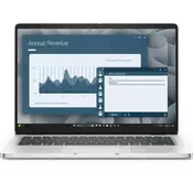 DELL Pro 14 PC14255 AMD Ryzen AI 7 PRO 350 Prijenosno računalo 35,6 cm (14) Full HD+ 16 GB DDR5-SDRAM 512 GB SSD Wi-Fi 6E (802.11ax) Windows 11 Pro Platina