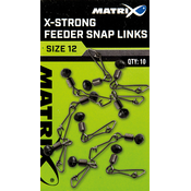 Sistem Matrix X-Strong Feeder Snap Links Št:12 Art:GAC373