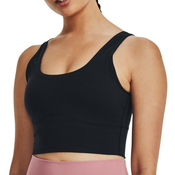 Majica brez rokavov Under Armour Meridian Fitted Crop Tank-BLK