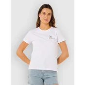 Rip Curl Tide Line Standard ženska majica optical white