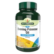 Natures Aid Svetlinovo olje 1000 mg (hladno stiskano), 90 kapsul