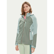 CMP Dežna jakna 34Z5116 Zelena Regular Fit