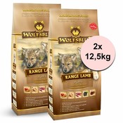 WOLFSBLUT Range Lamb Puppy 2x12,5 kg