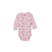 VRABAC Bodi za bebe dugih rukava sa motivom medveda 236042, Roze