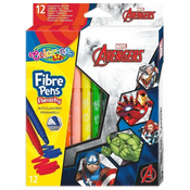 Colorino Barvni flumaster Marvel 12 kos