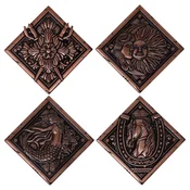 Fantec FANATTIK RESIDENT EVIL VIII - Zbirka medaljonov z grbom vaške hiše, (21551199)