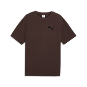 PUMA Essentials Elevated Cat Logo Relaxed Tee Men, Puma, Chocolate Brown, XS
