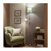 Brilagi - Stojeca lampa CERIA 1xE27/100W/230V + 1xE14/25W mat hrom/zelena