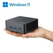 CSL Computer Mini-PC CSL Narrow Box Black/8 GB/2000 GB M.2 SSD/Win 11 Pro, (21944399)