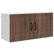 Vidaxl Omarica na steni PORTO Rjav hrast 80 x 31 x 40 cm
