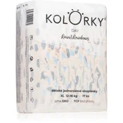 Kolorky Day Rain&Rainbow EKO plenice velikost XL 12-16 Kg 17 kos