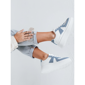 Sneakersy damskie na platformie MODNIKKI białe Dstreet ZY0875