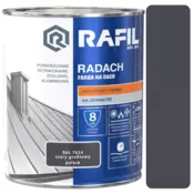 shumee RADACH POLIVINIL-AKRILNA STREŠNA BARVA GRAFITNA RAL 7024 5L SIJAJNA