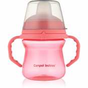 canpol babies FirstCup skodelica Pink 6m+ 150 ml