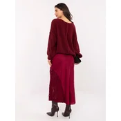 Skirt-MI-SD-G9140.34-burgundy