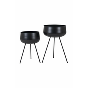 Komplet cvetličnih lončkov s stojalom House Nordic Ardola 2-pack