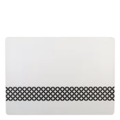 Črno-beli pogrinjek PVC — Elements Ambiente Graphic - 593956