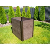WPC visoka greda – 90 cm RJAVA