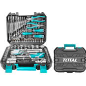 Total alati 100-delni set nasadnih kljuceva 1/2+1/4