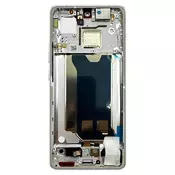 XIAOMI Xiaomi, Originalni celoten zaslon za Xiaomi Poco F7 Pro AMOLED Service Pack, Srebrna, (5000192065)