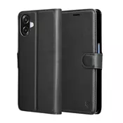 Etui Techsuit Leather Folio za Samsung Galaxy A07 - črn