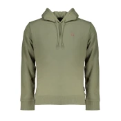 NAPAPIJRI GREEN MEN'S ZIPLESS SWEATSHIRT
