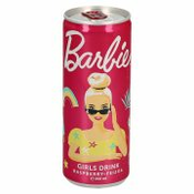 GAZIRANA BREZALKOHOLNA PIJAČA Z OKUSOM MALINE IN FEIJOE, BARBIE, 250ML