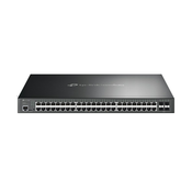 TP-Link Omada SG3452P, Upravljano, L2/L3, Gigabit Ethernet (10/100/1000), Podrška za napajanje putem Etherneta (PoE), Montaža u poslužiteljski ormar, 1U